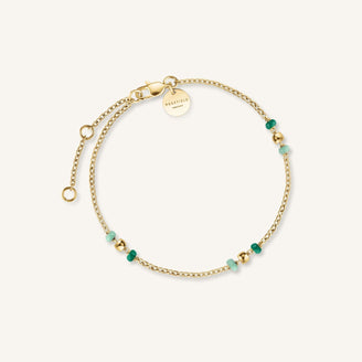 Emerald Dotted Bracelet leftcolumn