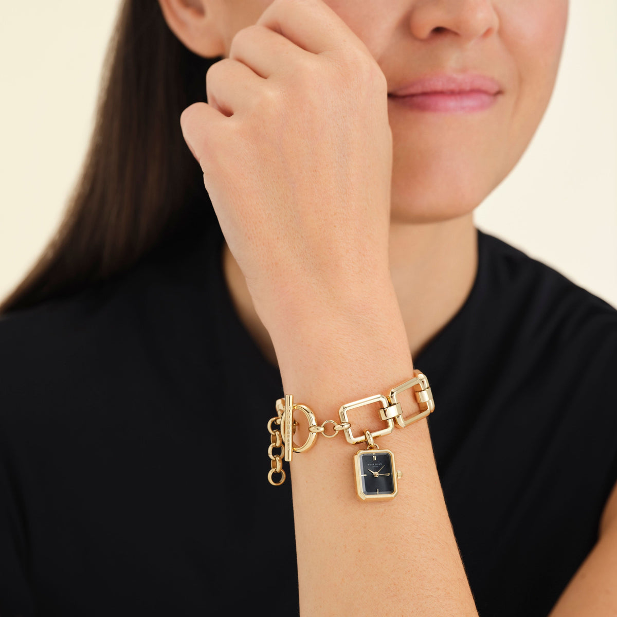 Octagon Chain Black Leftcolumn