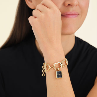 Octagon Chain Black Leftcolumn