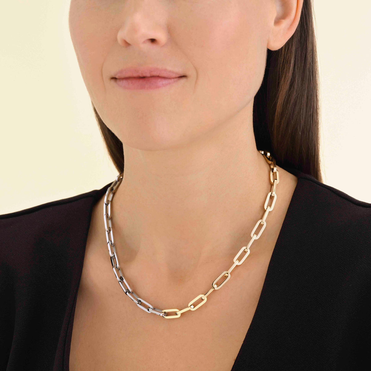 Duotone Chain Necklace leftcolumn