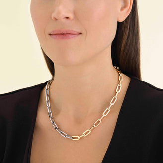 Duotone Chain Necklace leftcolumn