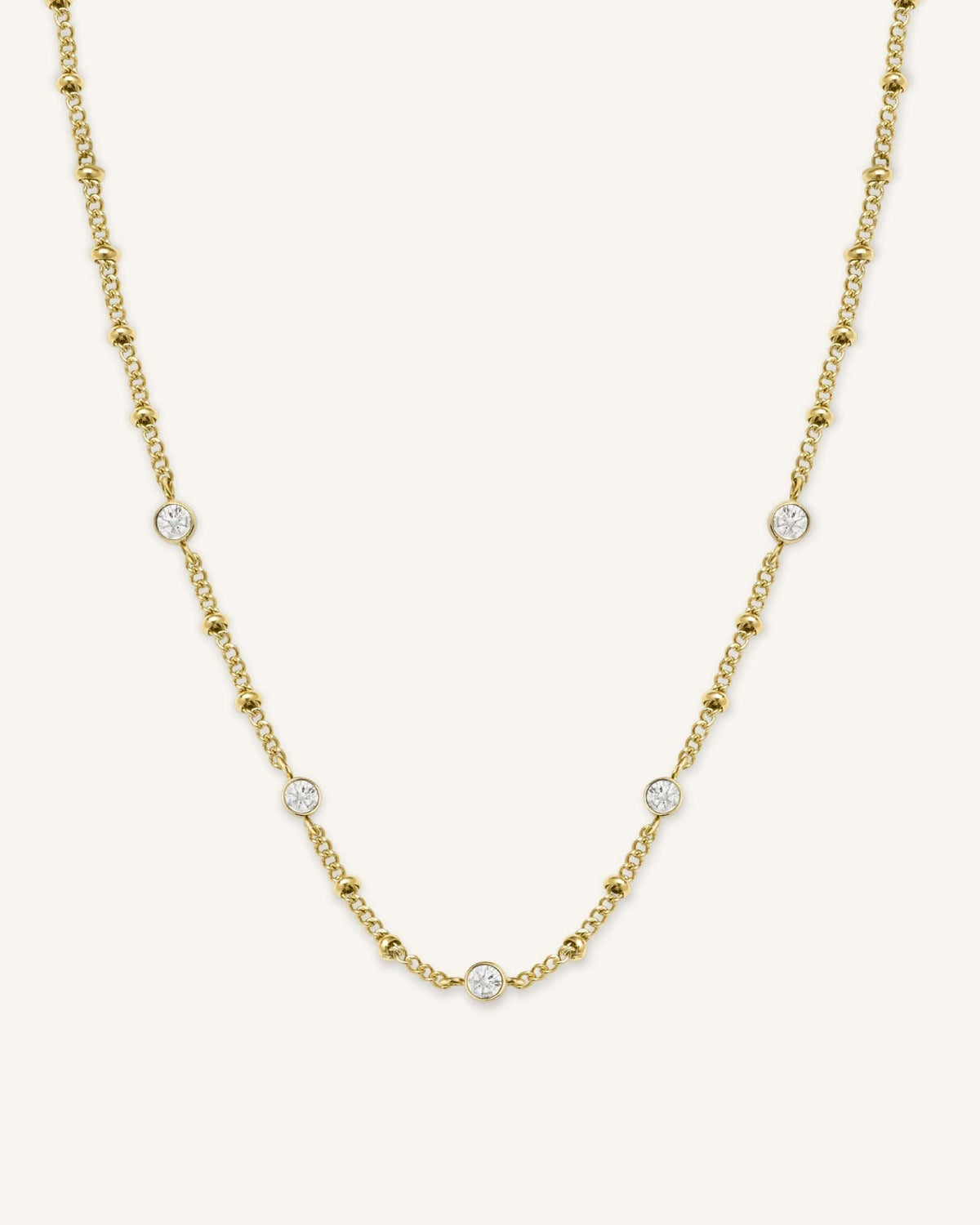 Multi Crystal Necklace leftcolumn