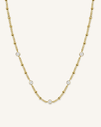 Multi Crystal Necklace leftcolumn