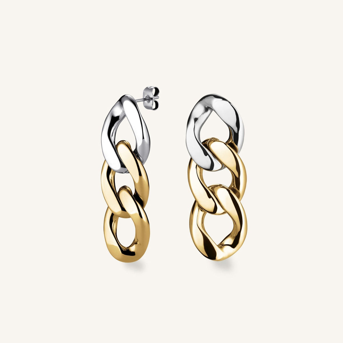 Duotone Chain Earrings leftcolumn