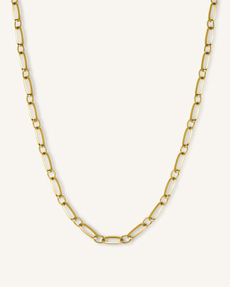 Oval Chain Necklace leftcolumn