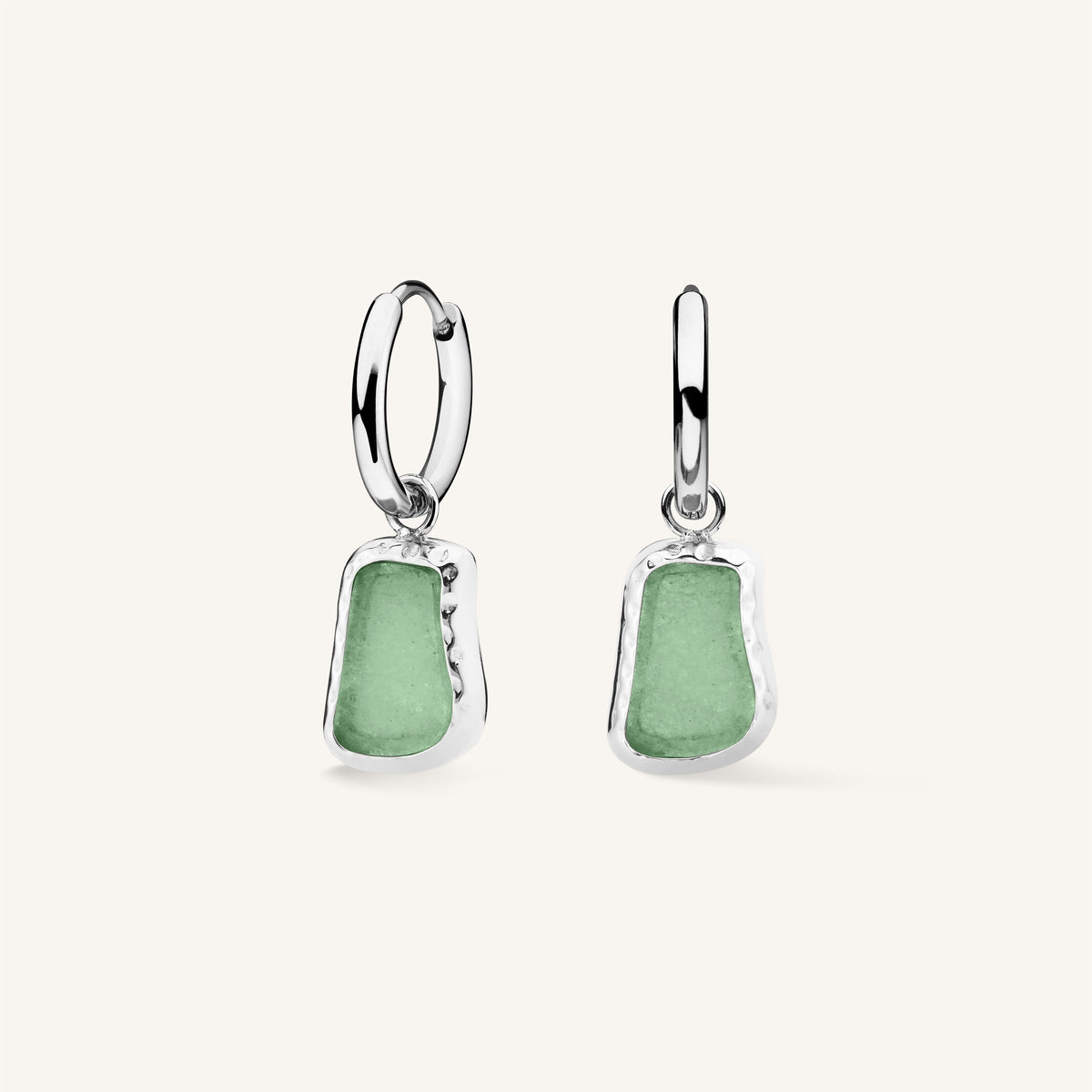 Organic Jade Earrings JEOGG-J660,leftcolumn,