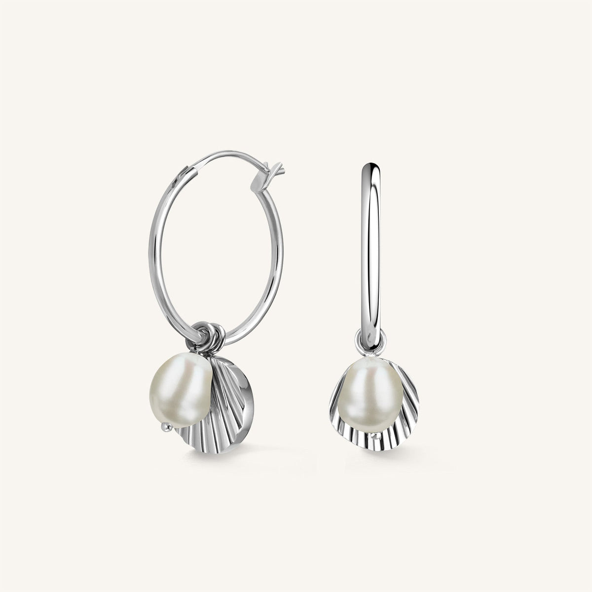 Shell and pearl hoops JSPCEG-J173,leftcolumn