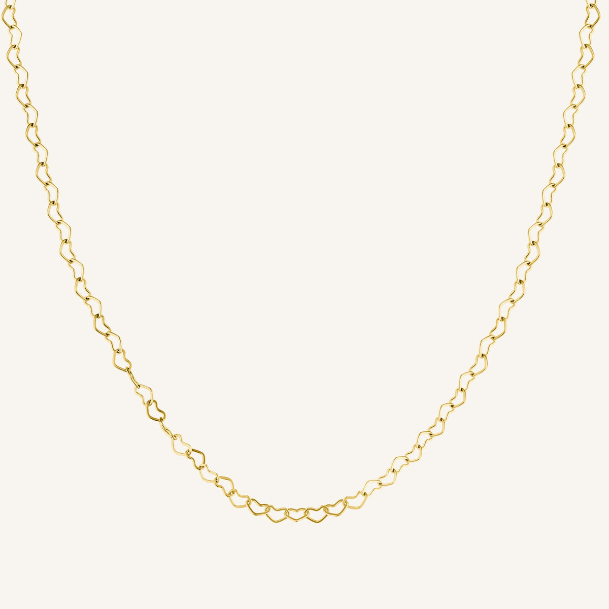 Heart Chain Necklace JNHCG-J684,leftcolumn,