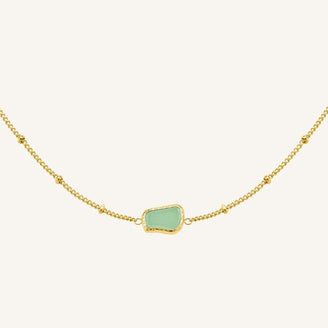 Organic Jade Necklace JNOGG-J658,leftcolumn,