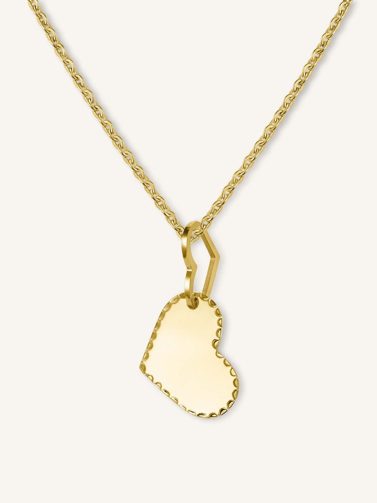 Duo Heart Necklace JNDHG-J499,leftcolumn,