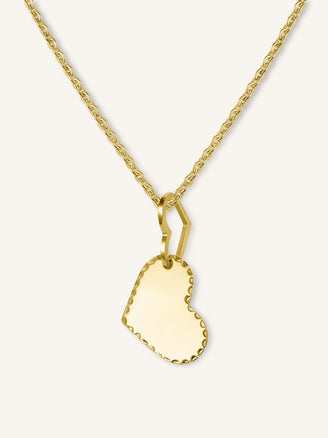 Duo Heart Necklace JNDHG-J499,leftcolumn,