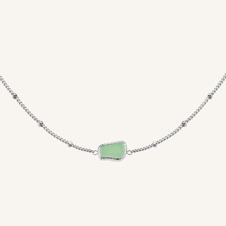 Organic Jade Necklace JNOGG-J658,leftcolumn,