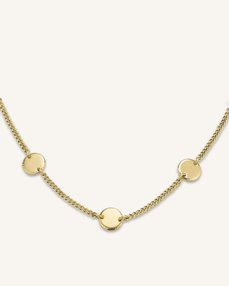 3 Coin Necklace JTCNG-J283,leftcolumn,