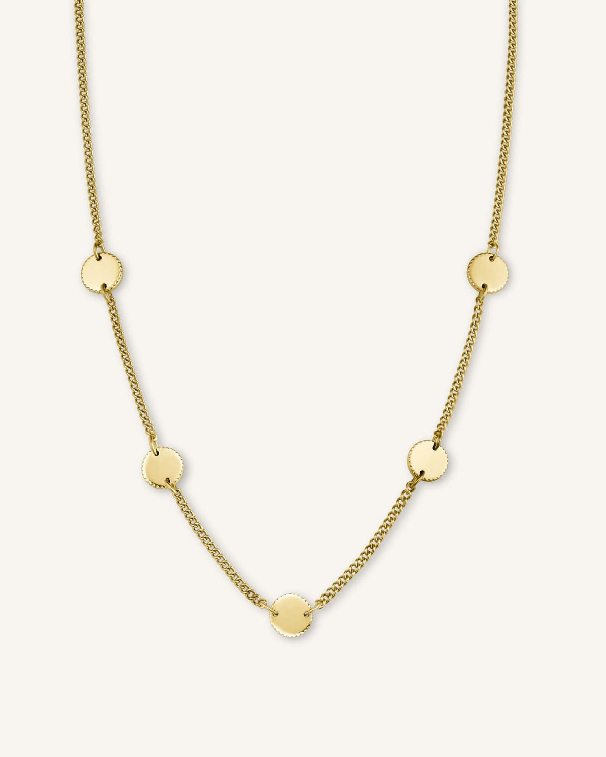 5 Coin Necklace JN5CG-J458,leftcolumn,