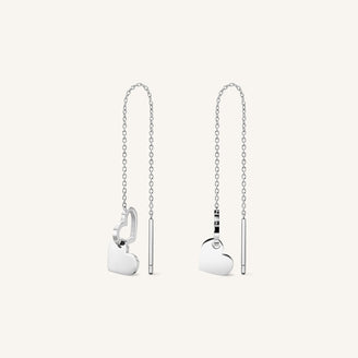 Double Heart Earrings JEDHG-J686,leftcolumn,