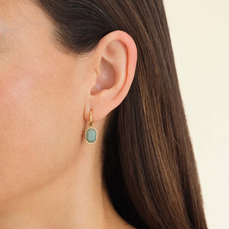Geometric Jade Earrings JOGGG-J666,leftcolumn,