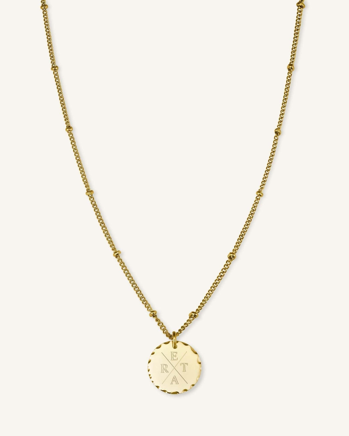 Coin Necklace JRICNG-J115,leftcolumn,