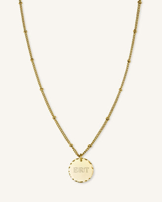Coin Necklace JRICNG-J115,leftcolumn,