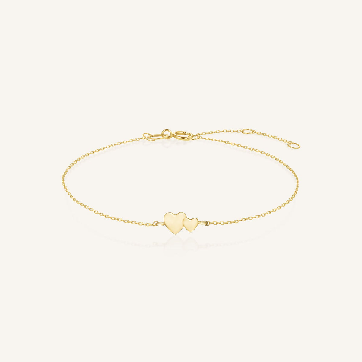 Duo Heart Bracelet leftcolumn