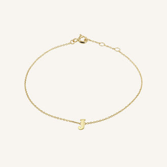 Initial Bracelet J leftcolumn