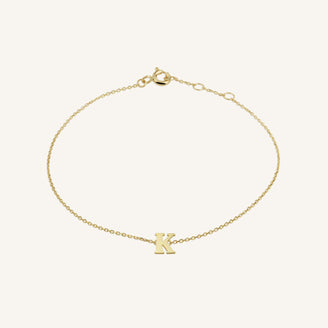 Initial Bracelet K leftcolumn