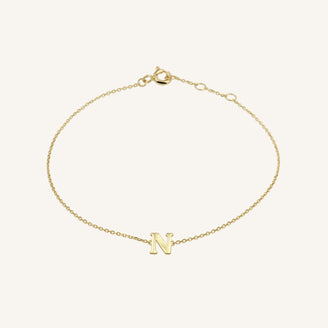 Initial Bracelet N leftcolumn