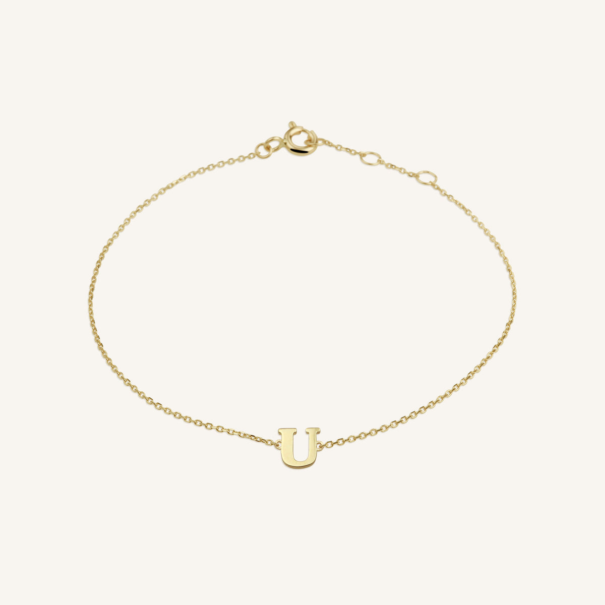 Initial Bracelet U leftcolumn