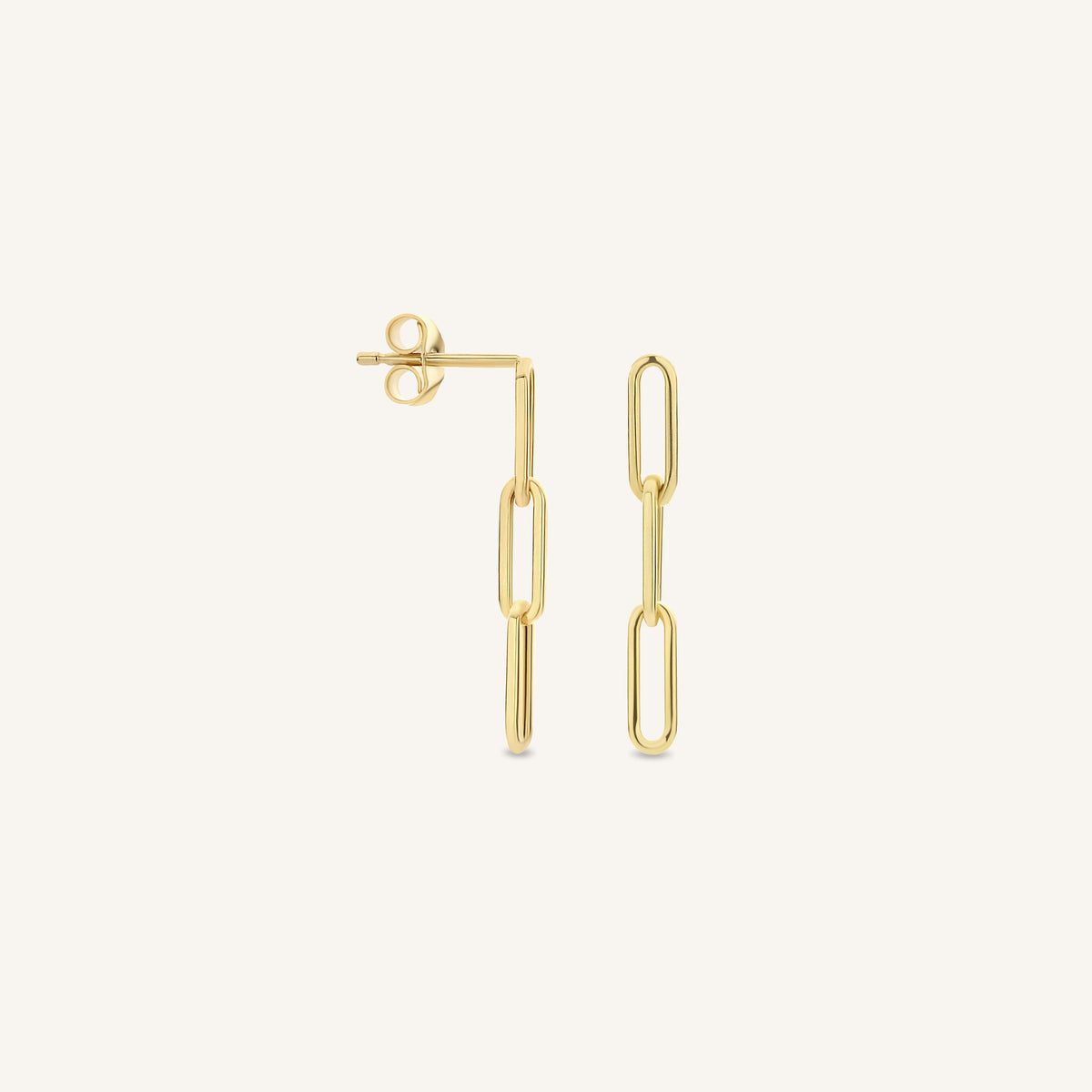 Paperclip Dangle Oorknopjes leftcolumn