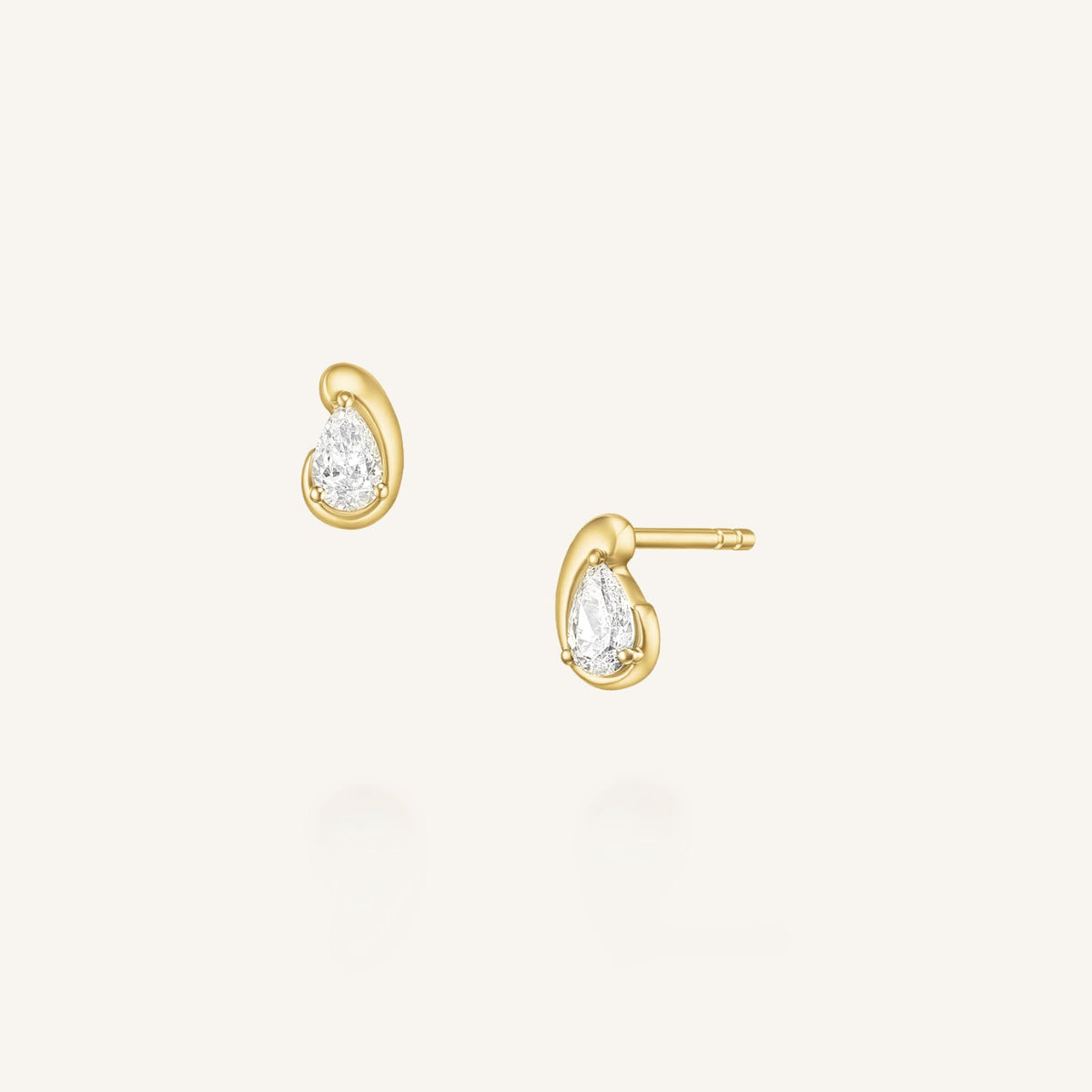 Luna Pear Studs leftcolumn