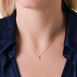 Luna Pear Necklace leftcolumn