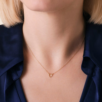 Halo Heart Necklace leftcolumn