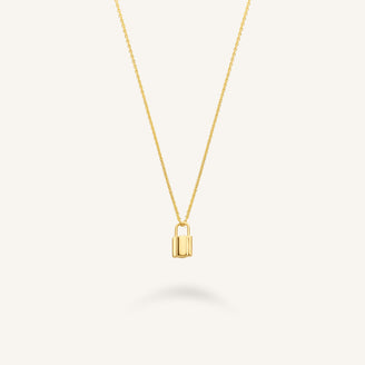 Lock Pendant Necklace leftcolumn