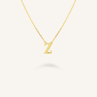 Initial Necklace Z leftcolumn