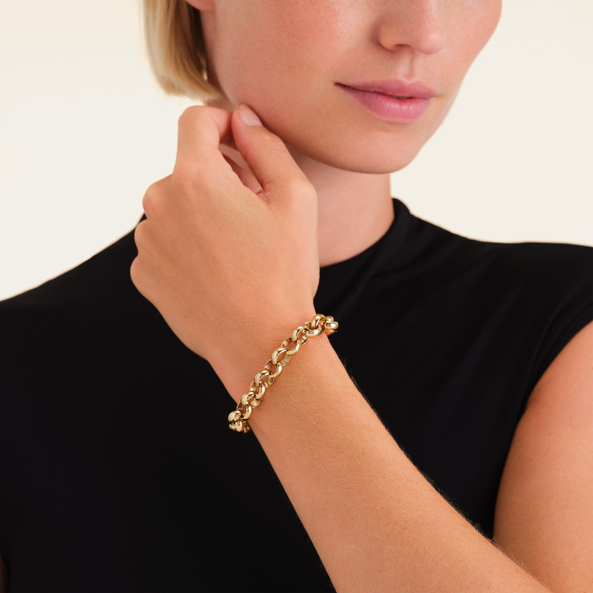 Chunky Bracelet JBCBG-J893,leftcolumn