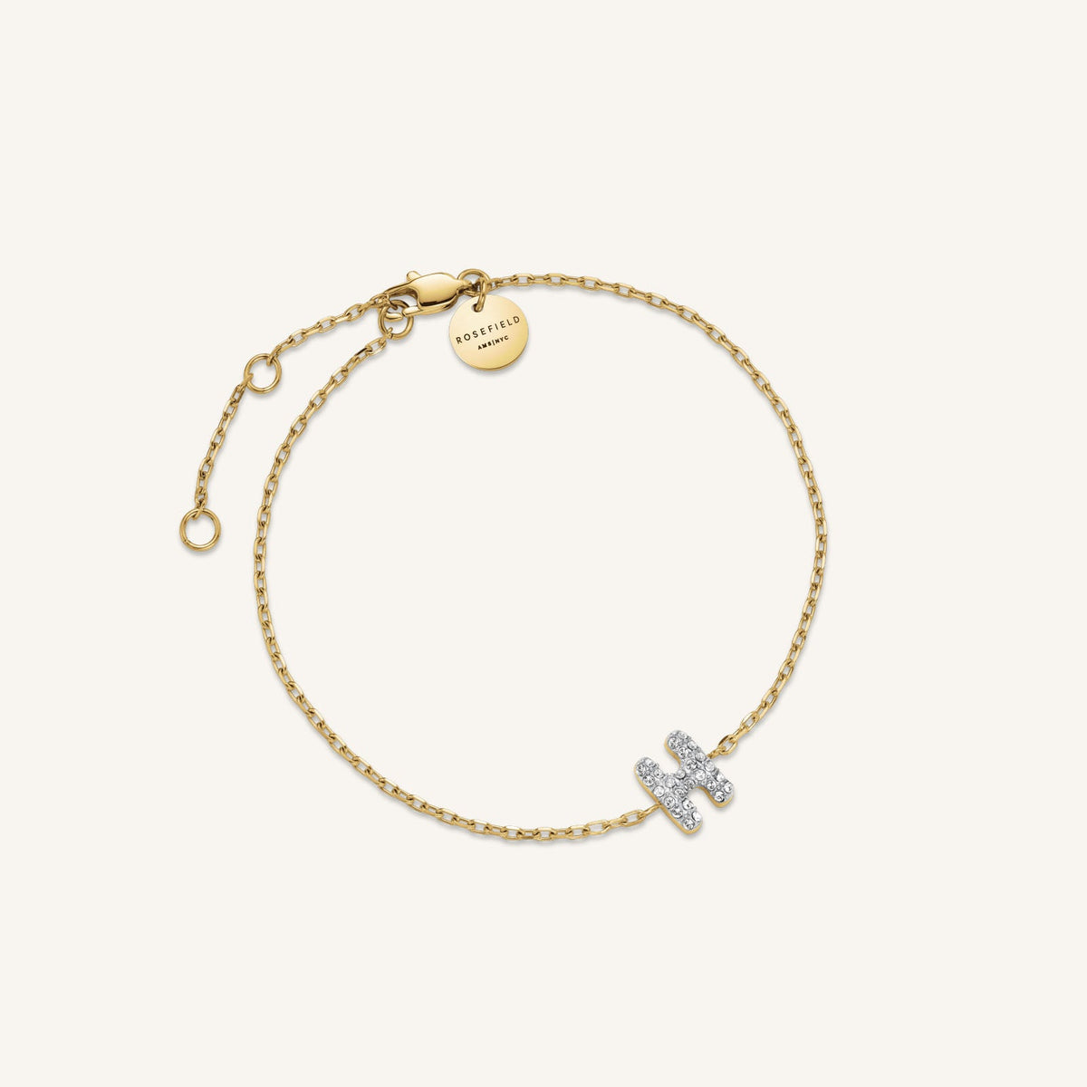 Crystal Letter H Bracelet leftcolumn