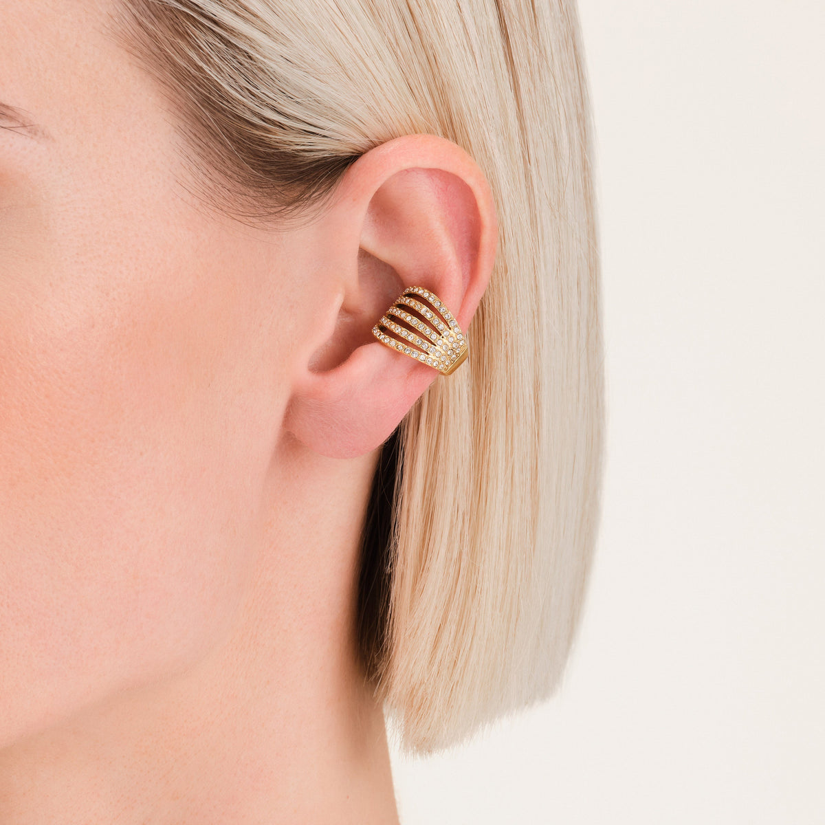 Caged Crystal Earcuff leftcolumn