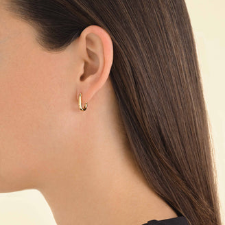 Small Oval Hoops JEOSG-J569,leftcolumn