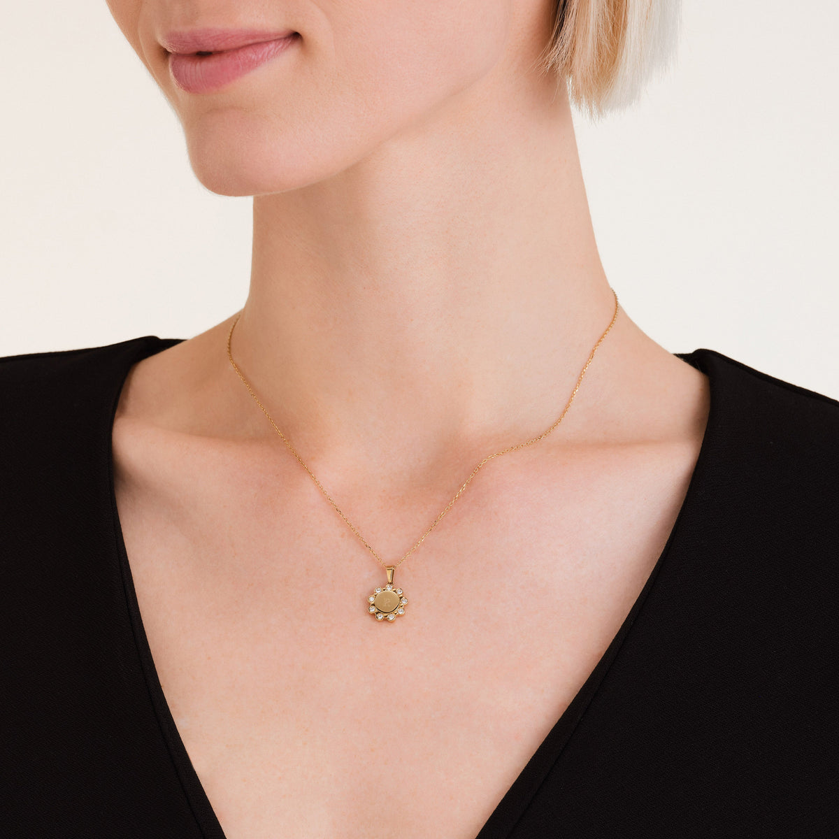 Flower Pendant Necklace JNFCG-J1144,leftcolumn