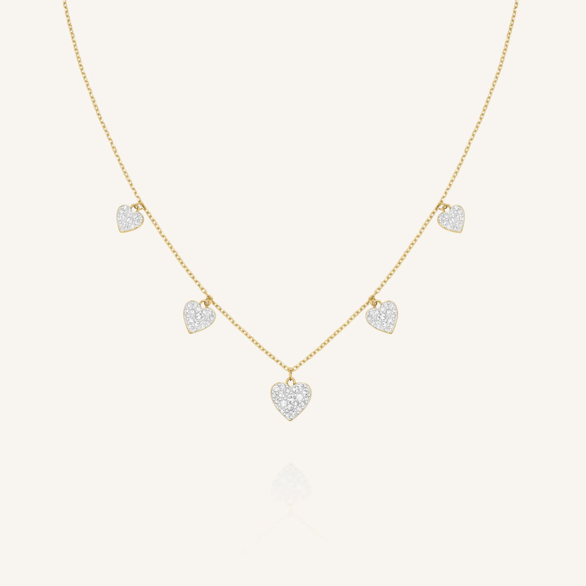 Multi Hearts Necklace leftcolumn