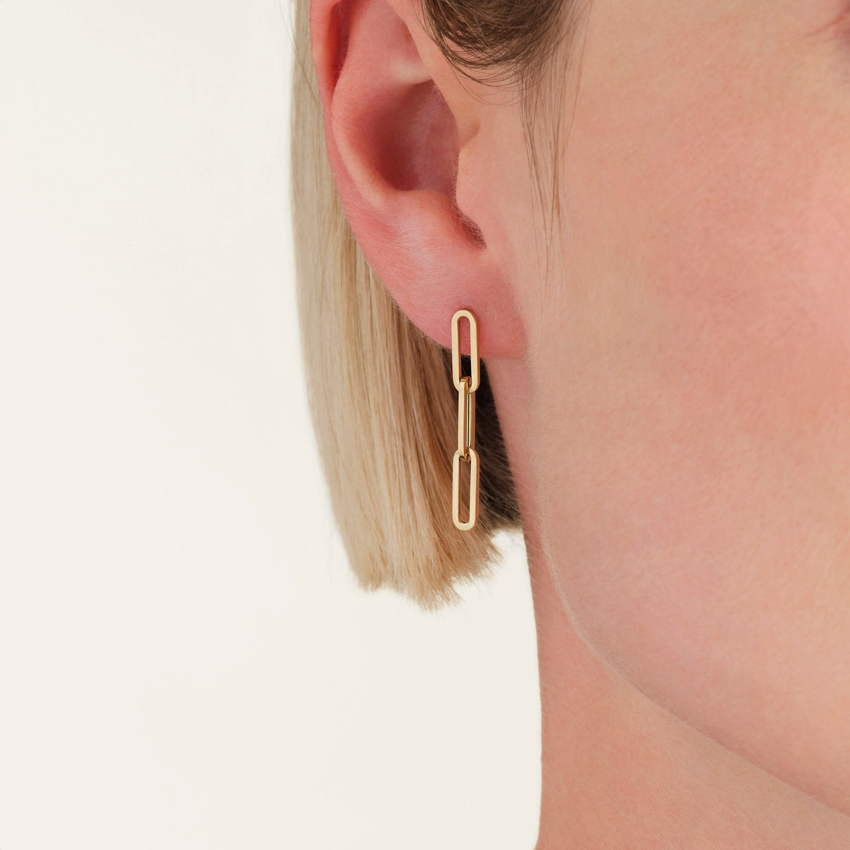Paperclip Dangle Oorknopjes leftcolumn
