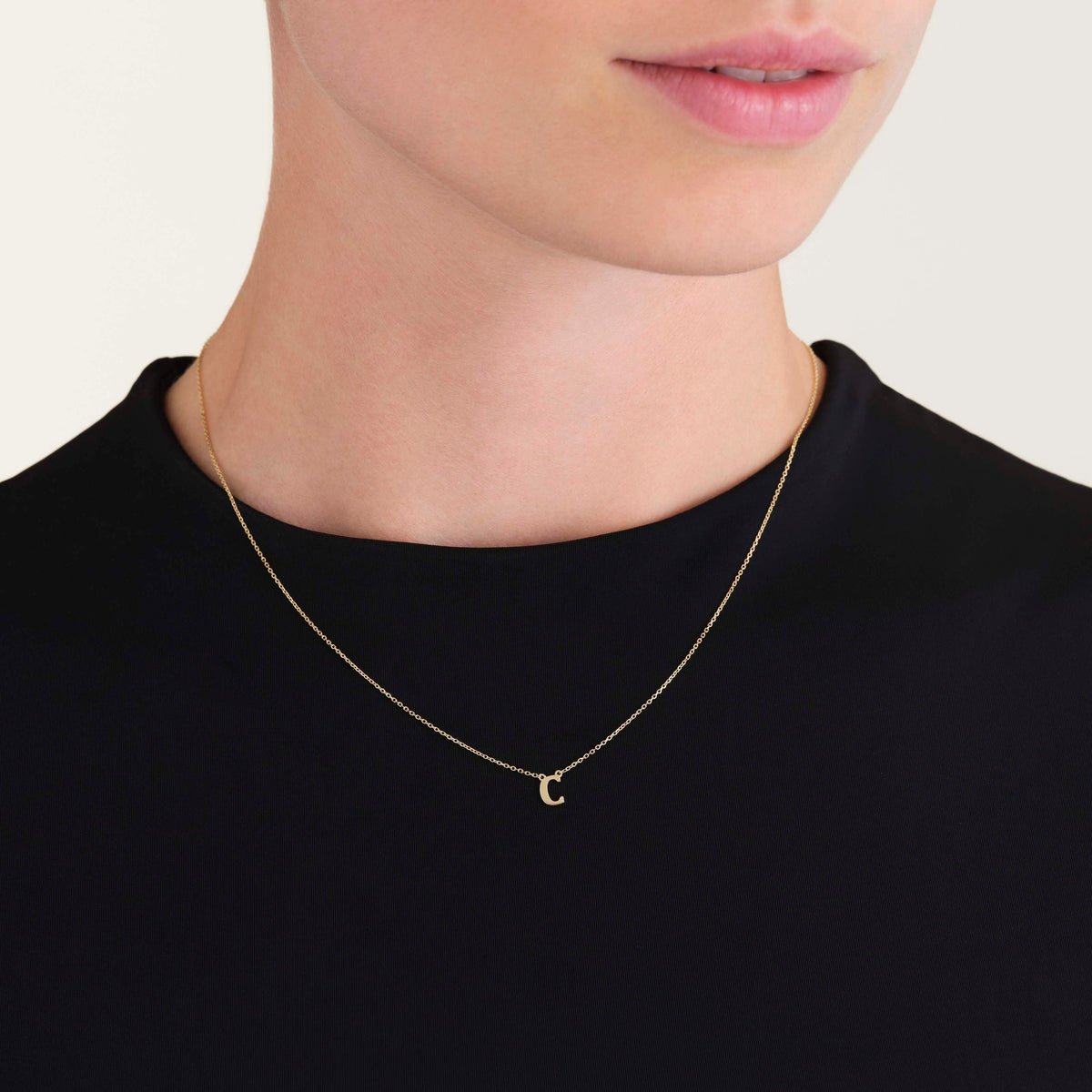 Initial Necklace C leftcolumn