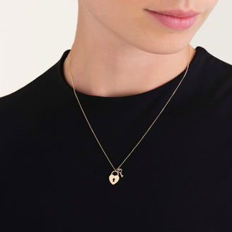 Heart Lock Necklace leftcolumn