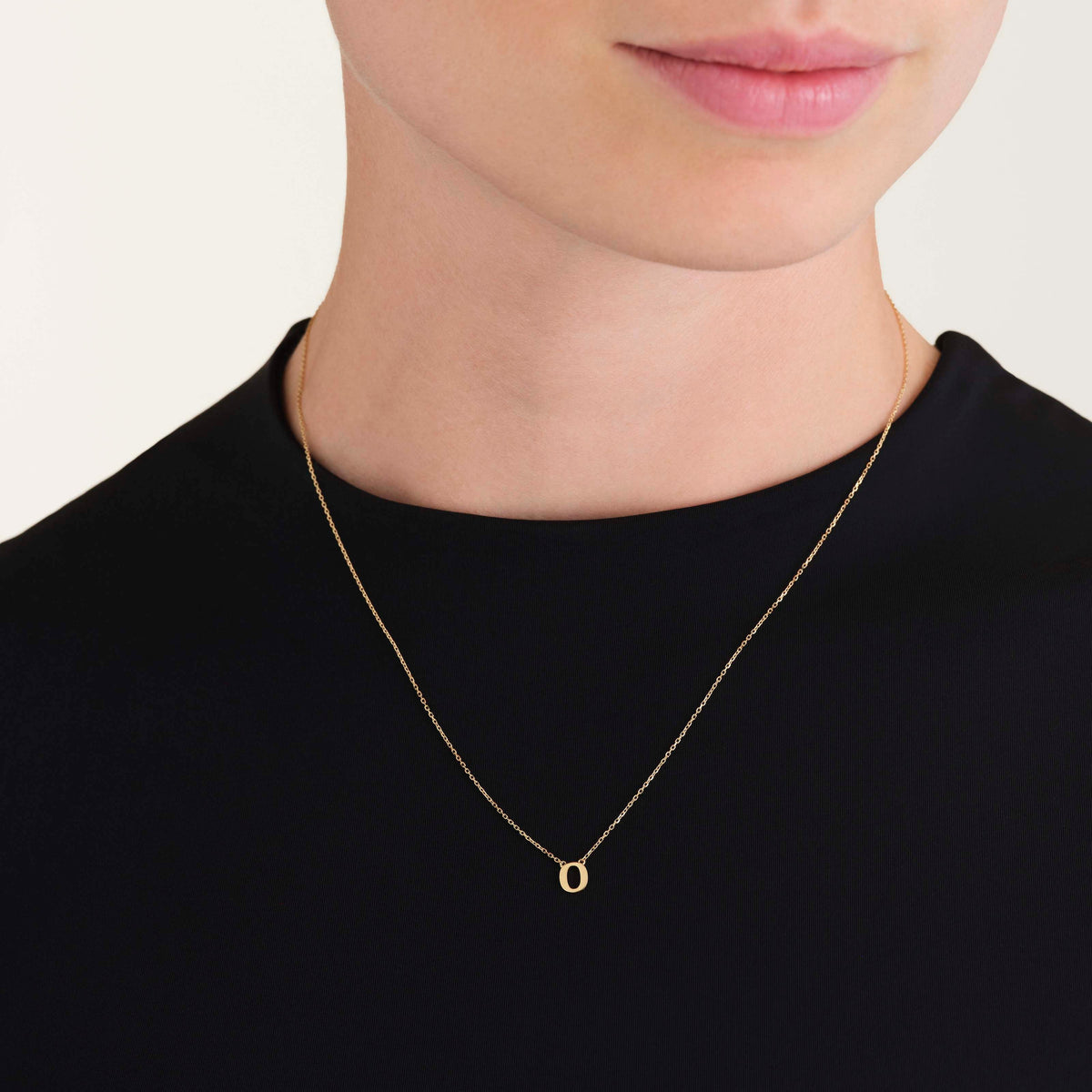 Initial Necklace O leftcolumn