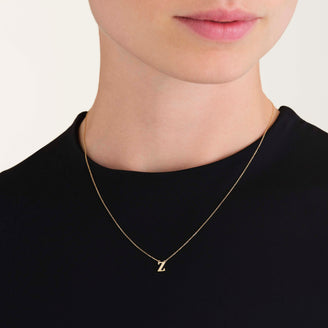 Initial Necklace Z leftcolumn