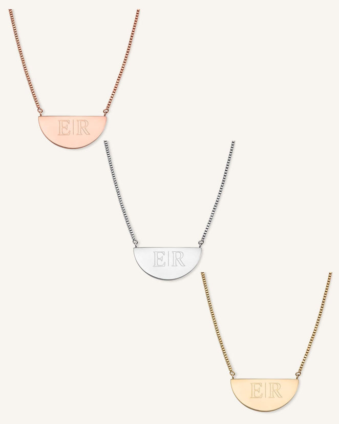 personalized jewelry necklace The Rosey Rosefield, leftcolumn