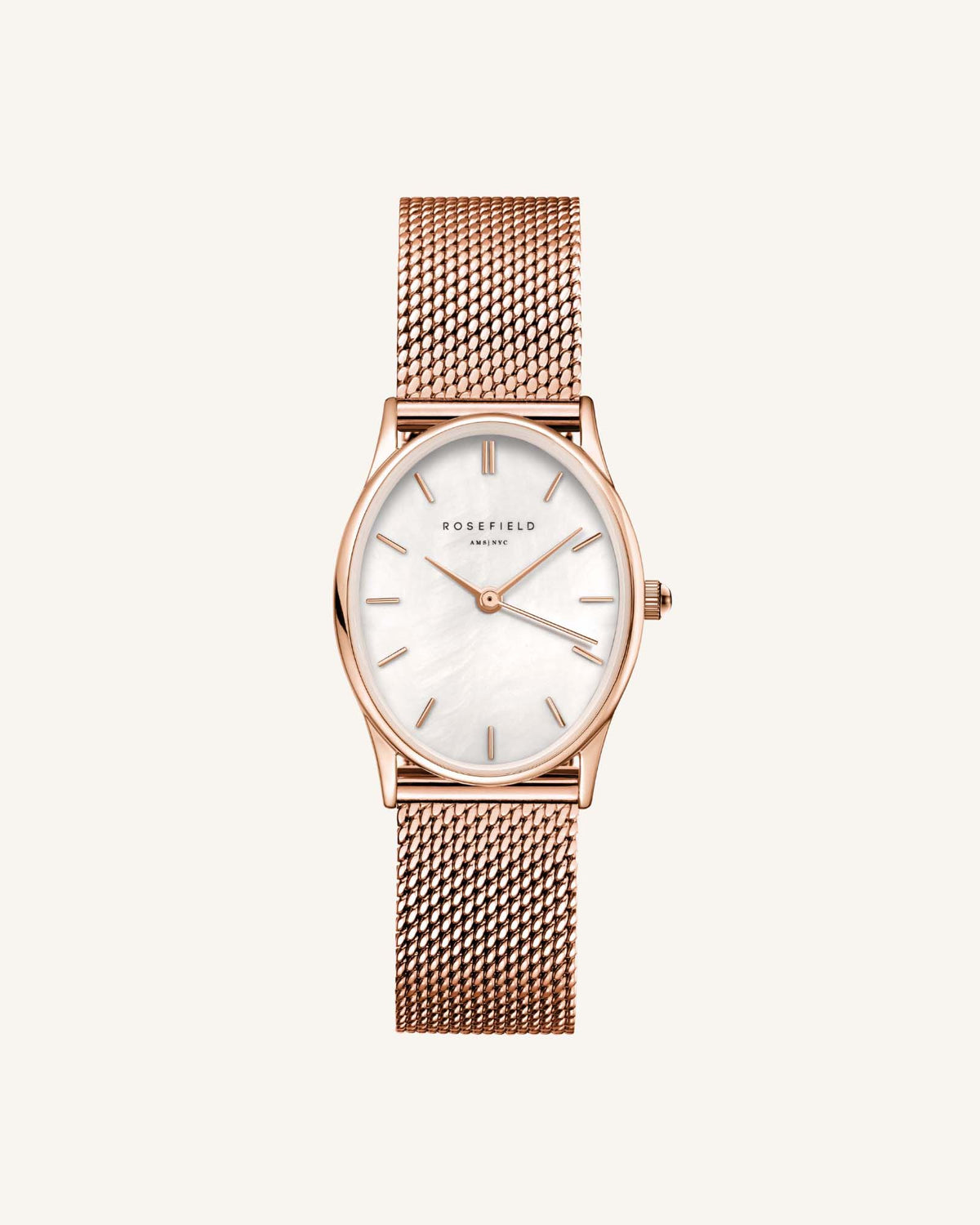 Oval Pearl Rose